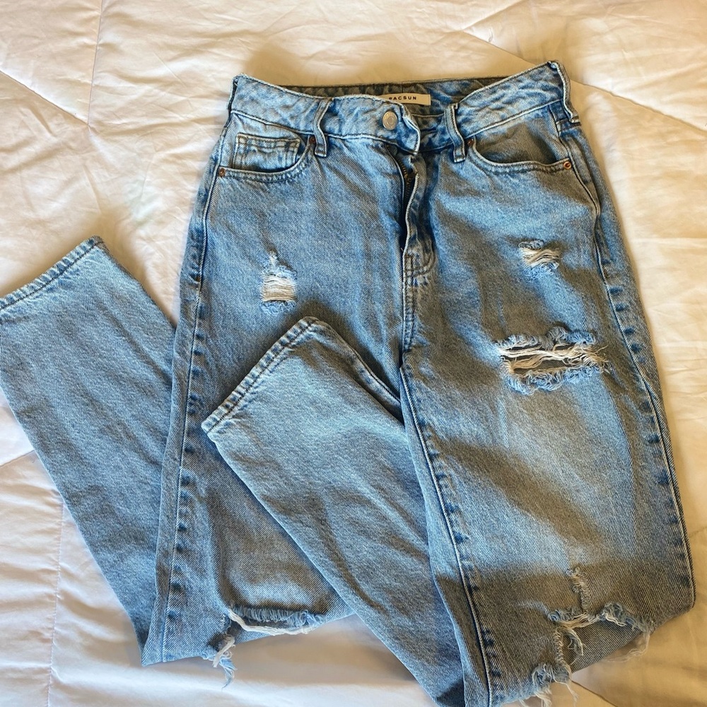 Ripped Mom Jeans